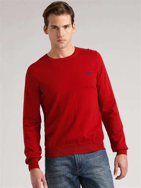 burberry crew neck sweater|Burberry Crew Necks for Men .